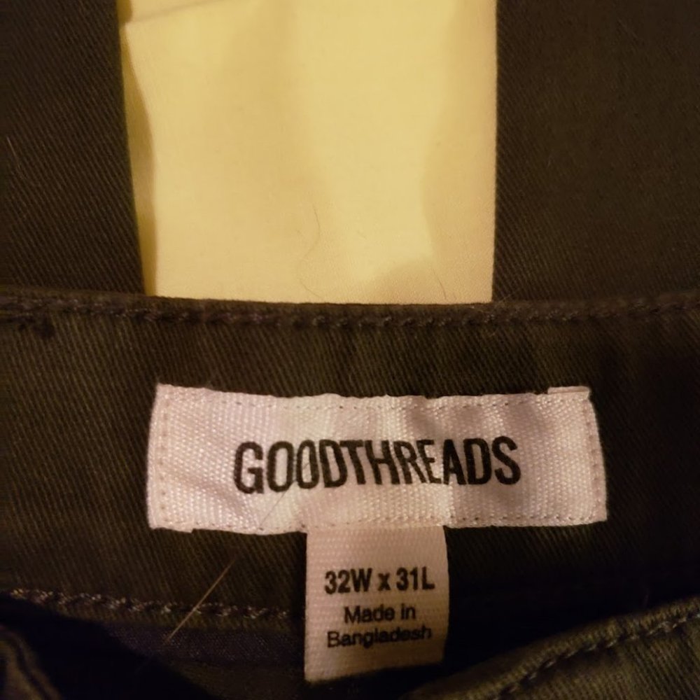 Goodthreads Men's Athletic Fit Jeans 32x31 NEW Dark Gray - Picture 3 of 8